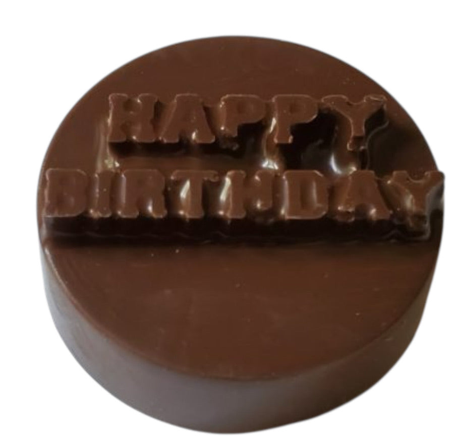 Happy Birthday Chocolate Cookies