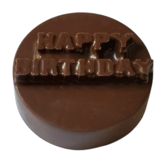 Happy Birthday Chocolate Cookies