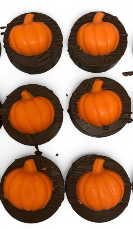 Pumpkin Sandwich Cookies