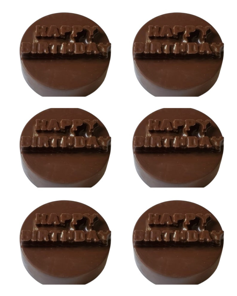 Happy Birthday Chocolate Cookies