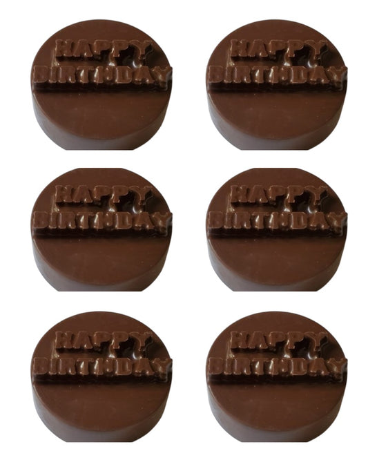 Happy Birthday Chocolate Cookies