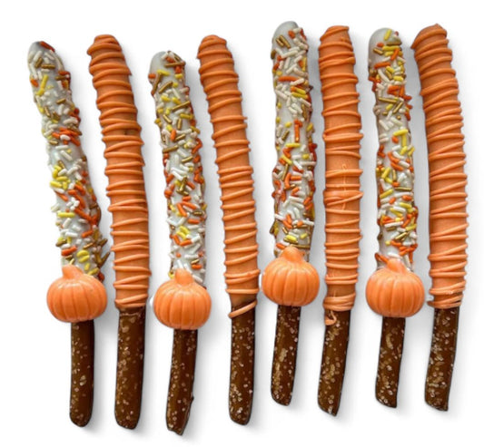 Pumpkin Pretzels