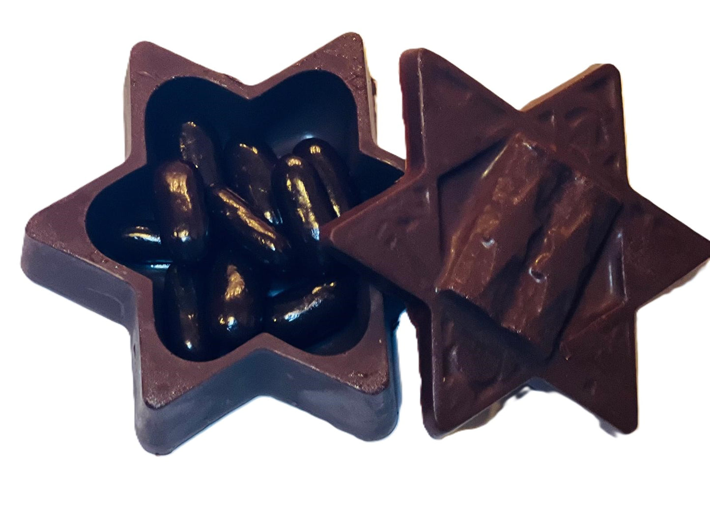 Magen David Chocolate Boxes With Candies