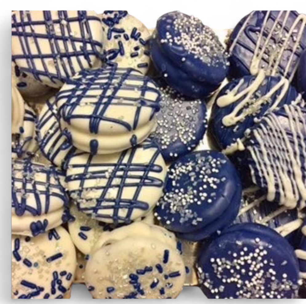 Blue White Mix